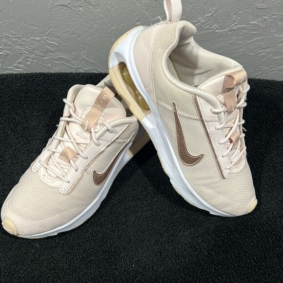 🔥🔥 NIKE Air Max Intrlk Lite Running Shoes Women Sz 9 - Light Pink/Peach - EUC - Picture 3 of 11